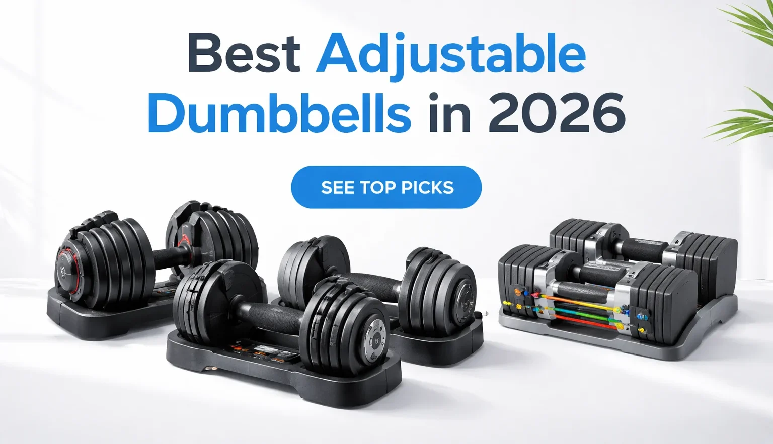 Best Adjustable Dumbbells in 2026