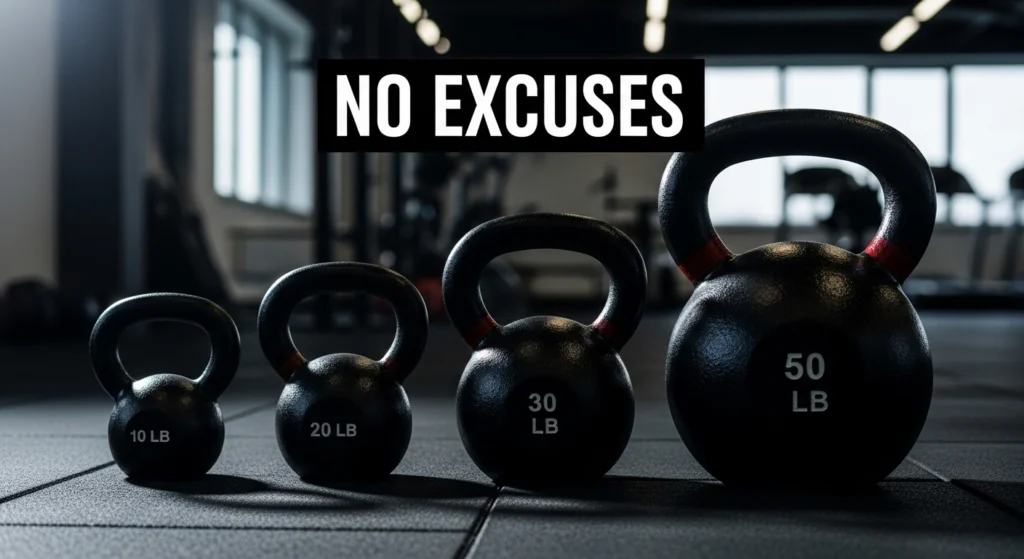 Kettlebell Set for Home Gym