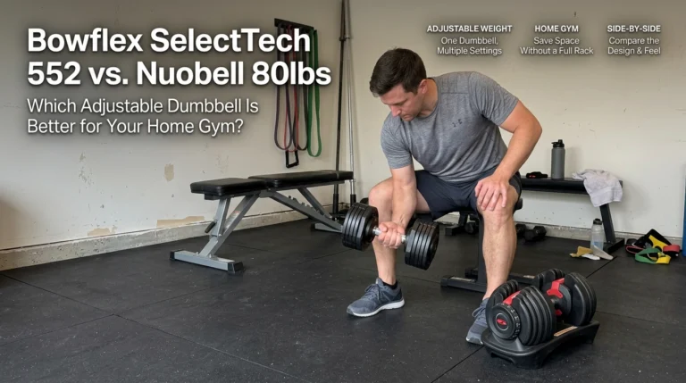 Bowflex SelectTech 552 vs. Nuobell 80: Which Adjustable Dumbbell Is Actually Worth It? (2026)
