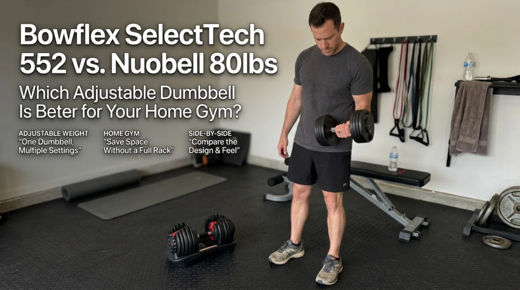 Bowflex SelectTech 552 vs. Nuobell 80